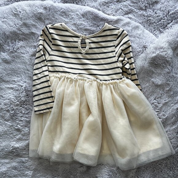 Rise Little Earthling Long Sleeve Tutu dress 6-9 months - Picture 3 of 4